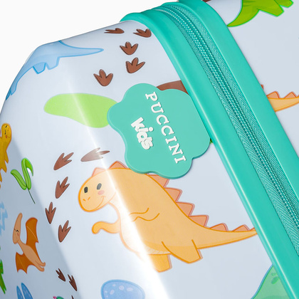 Walizka dziecięca PUCCINI KIDS ABS031C 7B Dinozaury
