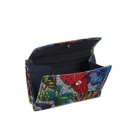 Kolorowy Portfel Damski BajuBaj ze Skóry Licowej PD1221cs13RFID