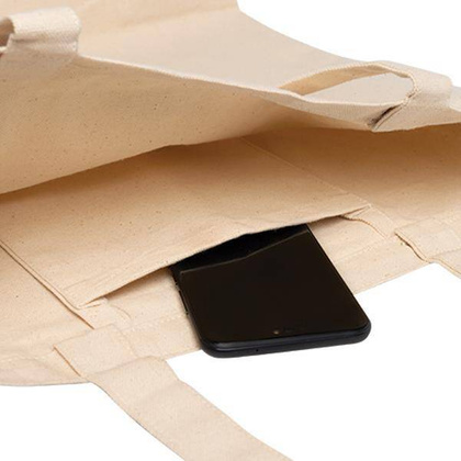 Bawełniana torba z wewnętrzną kieszonką / Canvashop