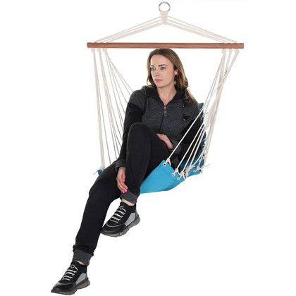 Hamak Fotel Brazylijski 90X50Cm Natura Habrowy Z Wszytą Poduszką Royokamp