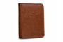 Cienki skórzany męski portfel SOLIER SW10 SLIM BRĄZ - min. zamówienie 20 / 50 / 100 szt.