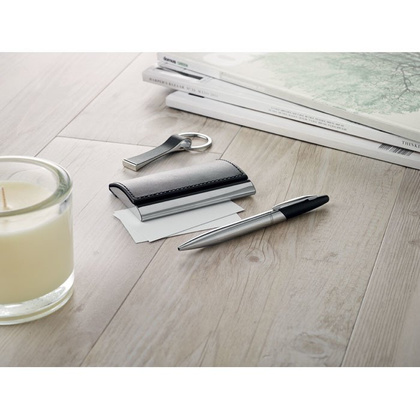 Biznesowy zestaw upominkowy KADEAU, Czarny