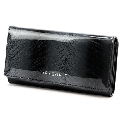 Duży portfel damski skórzany PELLUCCI FF-102 Zielony