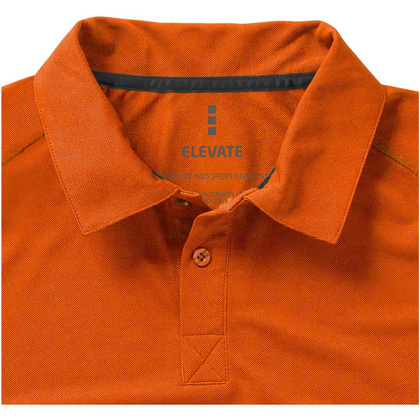 Męskie polo Ottawa z krótkim rękawem z dzianiny Cool Fit odprowadzającej wilgoć