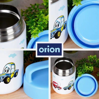 Termos obiadowy stalowy AUTO 450 ml