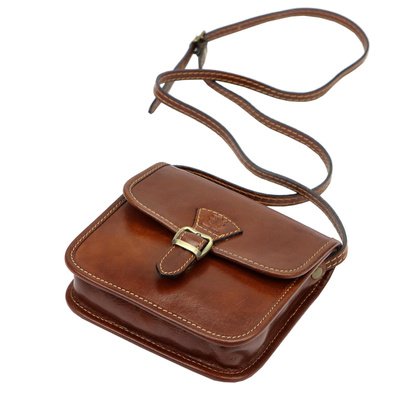 Torebka damska skórzana 133 Czerwona