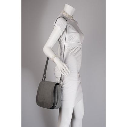 Torebka damska skórzana KEMER 148 Szara - min. zamówienie 20 / 50 / 100 szt.