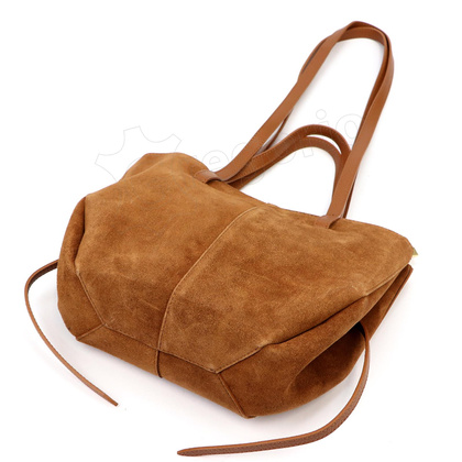 TOREBKA SHOPER DO RĘKI LUB NA RAMIĘ 24-082 Ciemny beż