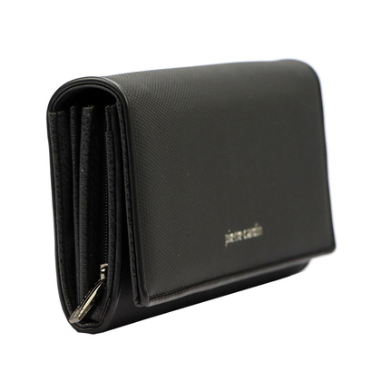 Portfel damski skórzany PIERRE CARDIN LADY66 1720 Srebrny