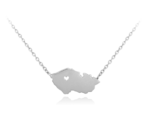 MINET Naszyjnik srebrny Republika Czeska