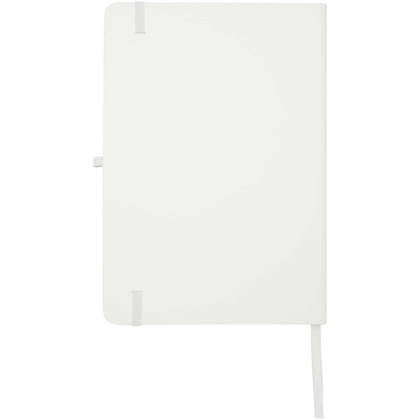 Teak notatnik A5 z twardą okładką z materiałów z recyklingu i stronami w linie