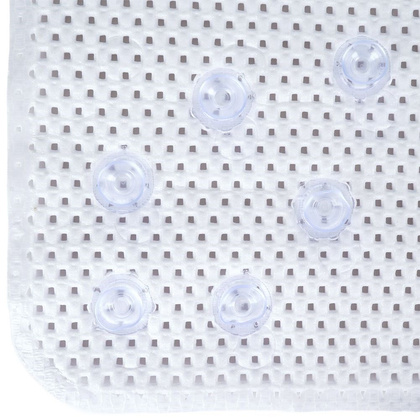 Mata antypoślizgowa pod prysznic biała 53x53 cm