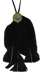 Zawieszka świąteczna czarna