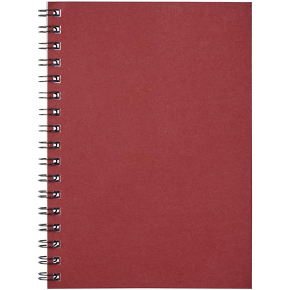 Desk-Mate® kolorowy kołonotatnik A6 z materiałów z recyklingu