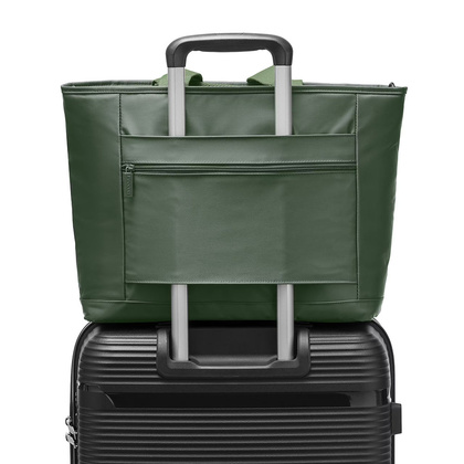 Torba z miejscem na laptop do 15,6" PUCCINI TOTE TD249 5 Zielona