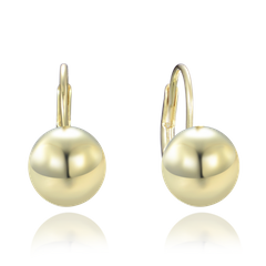 MINET Kolczyki złote kulki Au 585/1000 2,80g