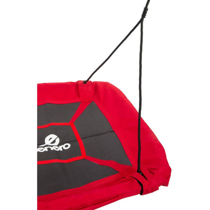 Huśtawka ogrodowa bocianie gniazdo 95x95cm czerwona