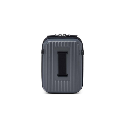 Delsey Securitime mała antracytowa mini torebka miejska