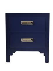 Szafka z dwoma szufladami granatowy