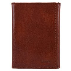 Etui na dokumenty skórzane KEMER OD1 Jasno brązowe - min. zamówienie 20 / 50 / 100 szt.