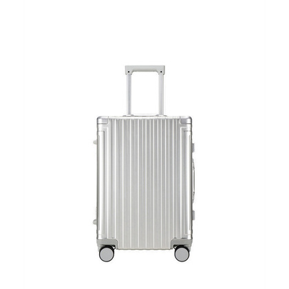 Mała kabinowa walizka PUCCINI PLATINUM AL01C 4 Srebrna