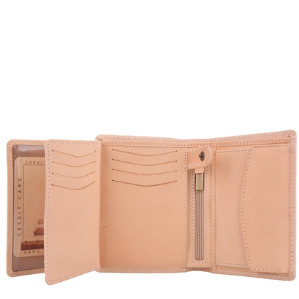 Portfel męski skórzany KEMER 012M/J Cielisty - min. zamówienie 20 / 50 / 100 szt.