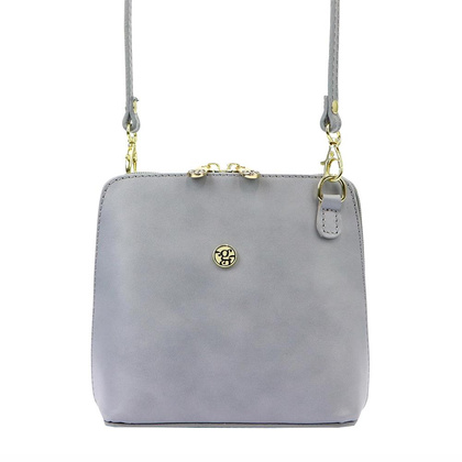 SKÓRZANA TOREBKA 1702 VP KEMER czerwony