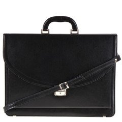 Teczka męska skórzana KEMER B 580/DW Czarna