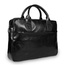 Skórzana torba męska na ramię laptopa 15,6" czarna - Pavone Nero Siena 2379 BL