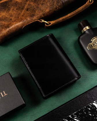 Duzy skorzany portfel meski