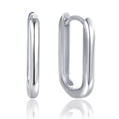 MINET Srebrne kolczyki we włoskim stylu