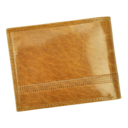 Skórzany męski portfel Charro MODENA 1373 czarny