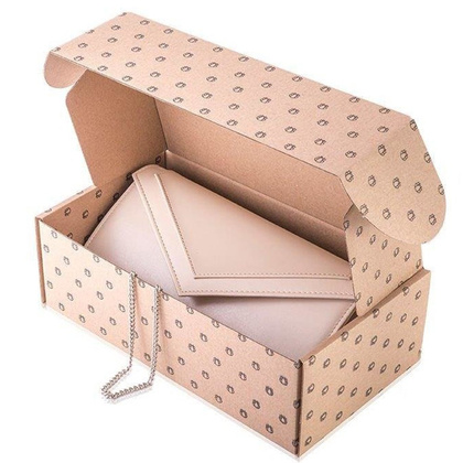 Torebka wizytowa na łańcuszku KEMER SOLIER F18 Beżowa - min. zamówienie 20 / 50 / 100 szt.