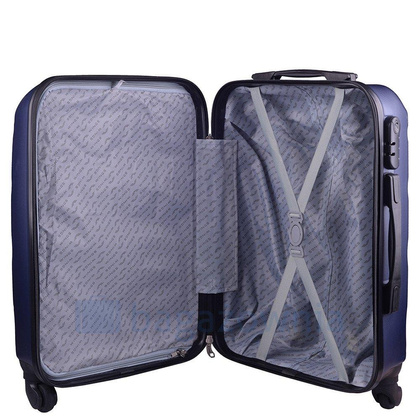 Mała kabinowa walizka WINGS AT01 S Granatowa