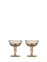 OPACITY Włoski kieliszek 2 szt, brzoskwiniowy