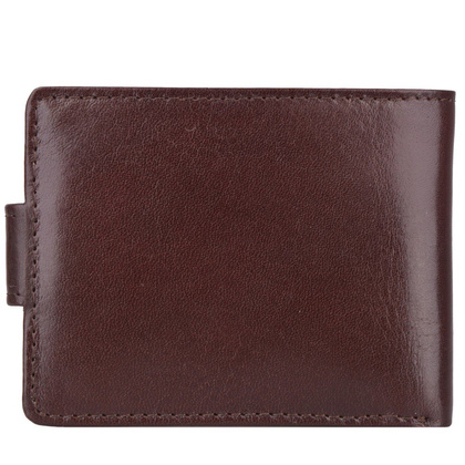 Portfel męski skórzany KEMER M 14 Brązowy - min. zamówienie 20 / 50 / 100 szt.