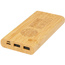Powerbank Tulda o pojemności 10,000 mAh wykonany z bambusa