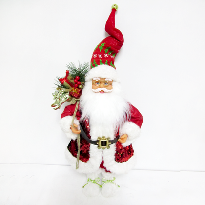 Figurka dekoracyjna Santa 30 cm 40322