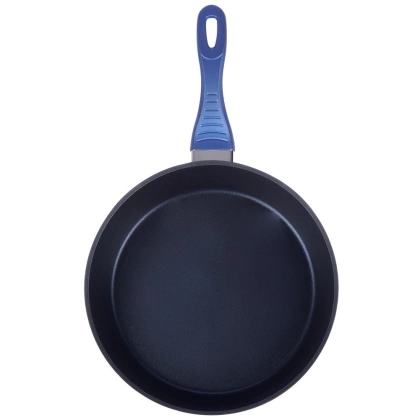 Patelnia diamentowa z pokrywką do smażenia duszenia wysoka 28 cm