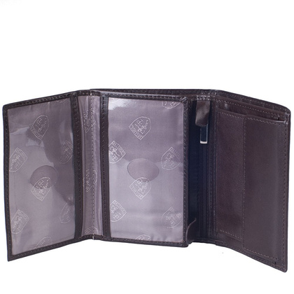 Portfel męski skórzany BELLUCCI M15/1 Brązowy - min. zamówienie 20 / 50 / 100 szt.