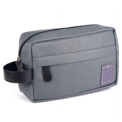 Kosmetyczka materiałowa KEMER SOLIER SK03 Szara - min. zamówienie 20 / 50 / 100 szt.