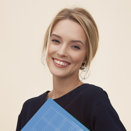 MINET Kolczyki srebrne