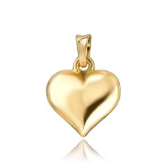 MINET Złoty wisiorek serce Au 585/1000 0,70g