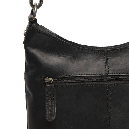 Torebka skórzana, klasyczna damska Czarna - min. zamówienie 20 / 50 / 100 szt.