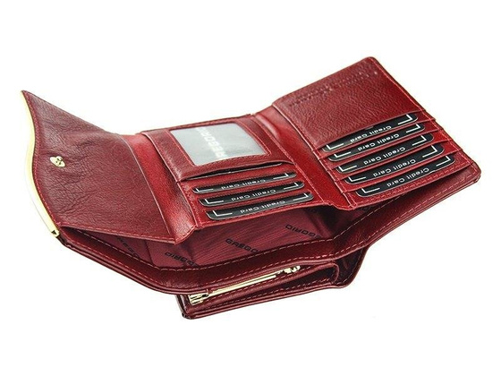 Portfel damski skórzany GREGORIO ZLF-108 Ciemny niebieski