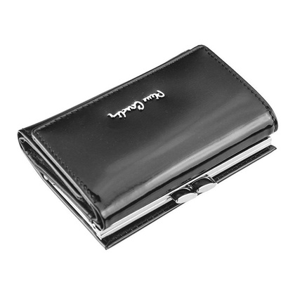 Portfel damski skórzany PIERRE CARDIN 05 LINE 117 Czarny