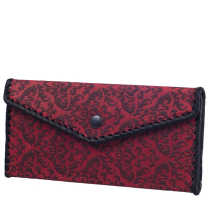 Portfel damski skórzany KEMER KGKB Czerwony - min. zamówienie 20 / 50 / 100 szt.