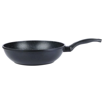 Patelnia granitowa wok do smażenia duszenia GRANDE 30 cm