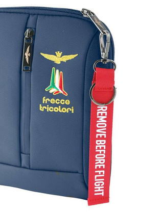 Torba na ramię AERONAUTICA MILITARE Drone Granatowa