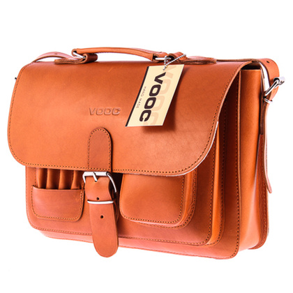 TECZKA SKÓRZANA 3W1 KEMER VOOC Vintage P13 CZARNA